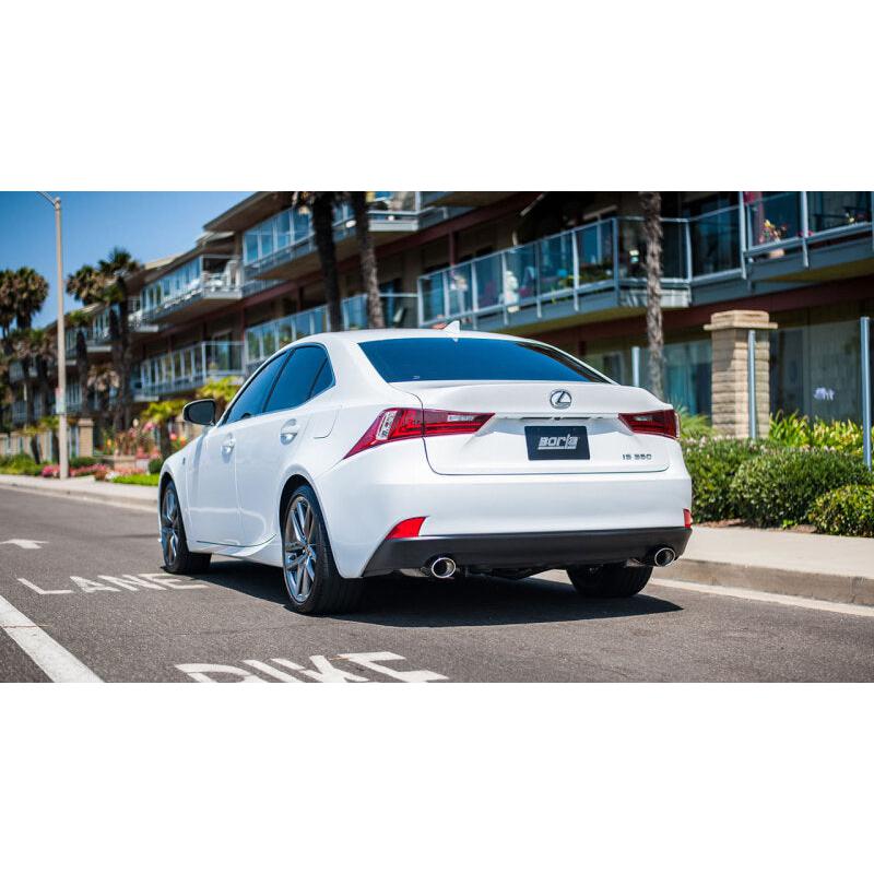 Borla 14-16 Lexus IS 250/350 2.5L/3.5L Automatic/Manual Trans RWD 4 door S-Type Axle back Exhaust-SR1 Performance