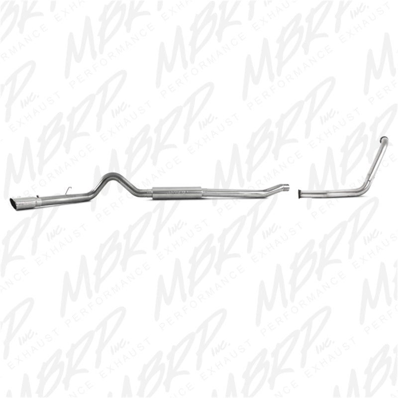 MBRP 2003-2007 Ford F-250/350 6.0L EC/CC Turbo Back Single Side (Stock Cat)-SR1 Performance