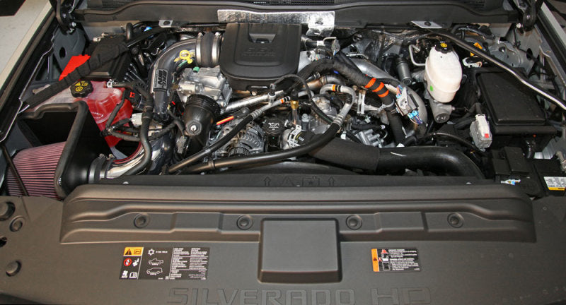 K&N 77 Series Performance Intake Kit for 2015 Chevrolet Silverado/GMC Sierra 2500 / 3500 6.6L V8-SR1 Performance