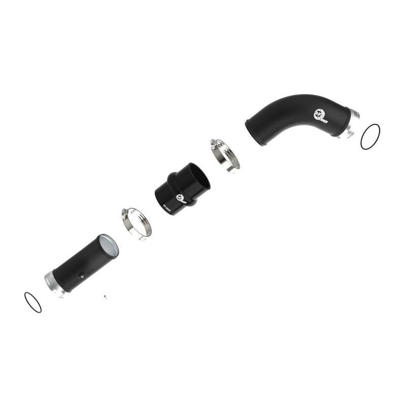 aFe 2024 Toyota Tacoma L4 2.4L (t) BladeRunner 2.5in Aluminum Hot Charge Pipe-SR1 Performance