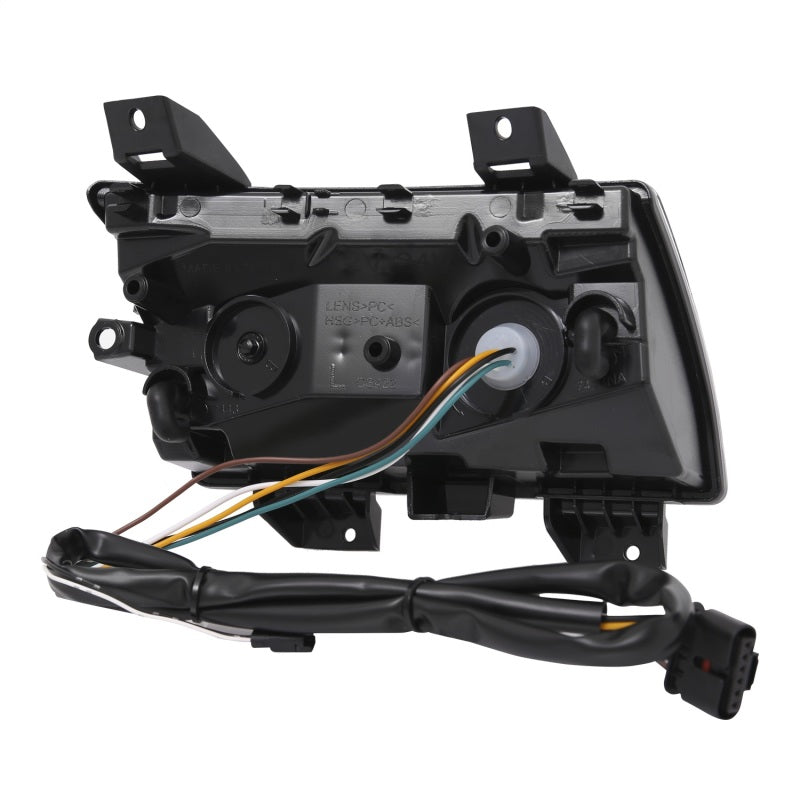 ANZO 18-19 Jeep Wrangler JL LED Chrome Clear w/ Sequential Signal-SR1 Performance