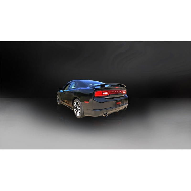 Corsa 2012-2014 Dodge Charger SRT-8 6.4L V8 Polished Xtreme Cat-Back Exhaust-SR1 Performance