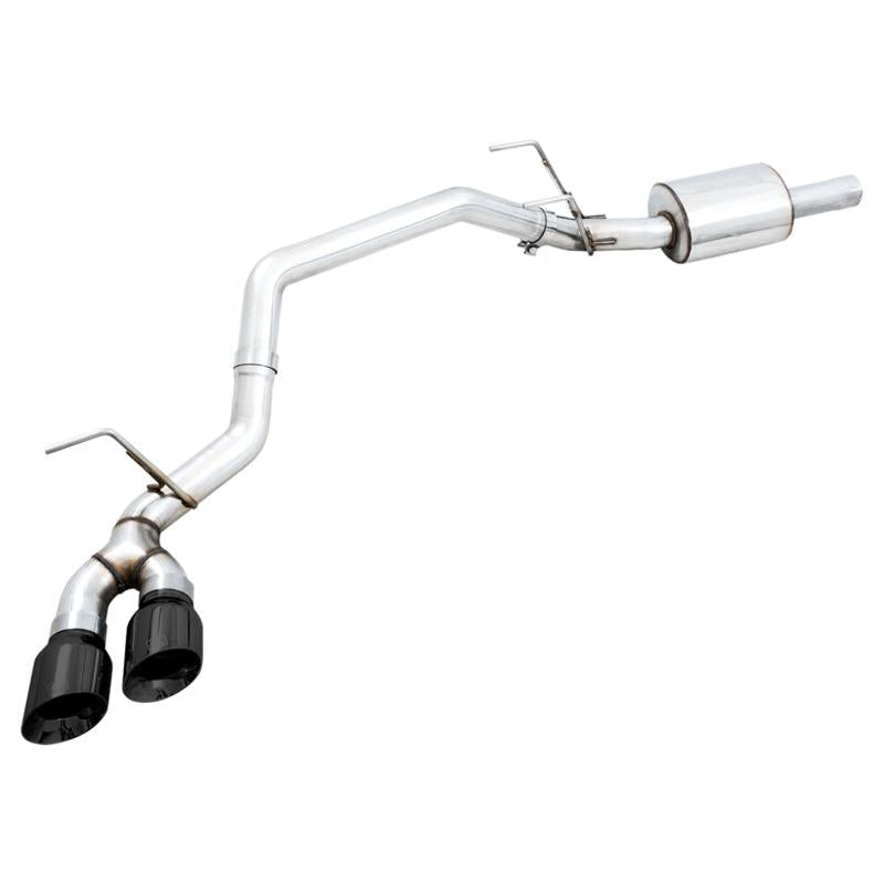 AWE Tuning 09-18 RAM 1500 5.7L (w/o Cutout) 0FG Single Side Exit Cat-Back Exhaust - Diamond Blk Tips-SR1 Performance