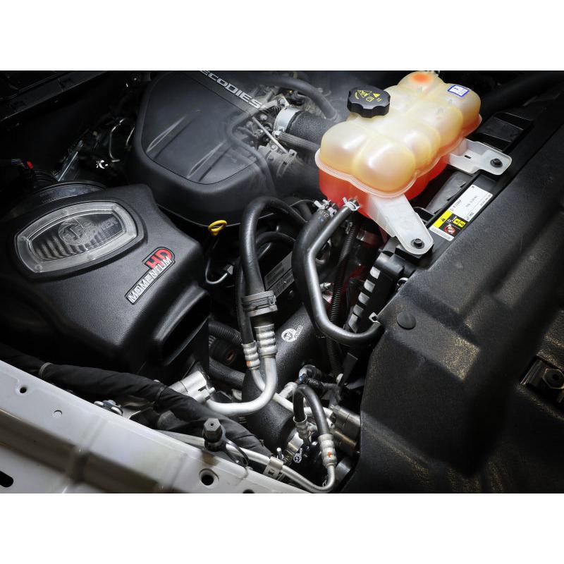 aFe 16-19 RAM 1500 V6 3.0L (TD) BladeRunner 3in Aluminum Hot & Cold Charge Pipe Kit - Black-SR1 Performance