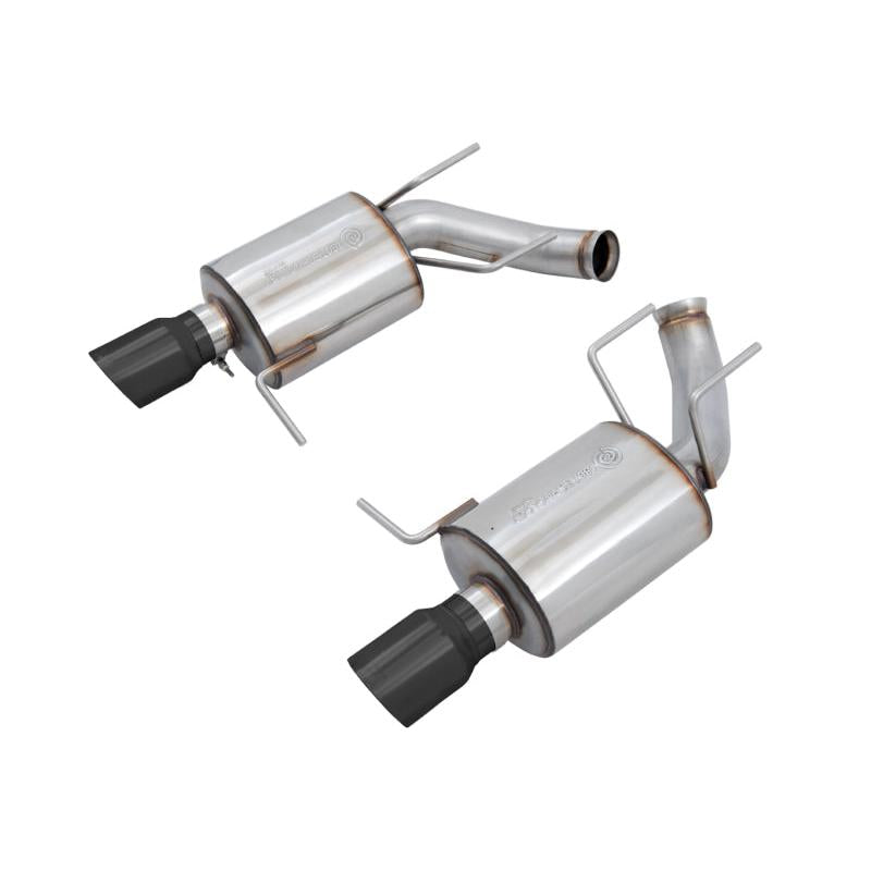 AWE Tuning S197 Mustang GT Axle-back Exhaust - Touring Edition (Diamond Black Tips)-SR1 Performance