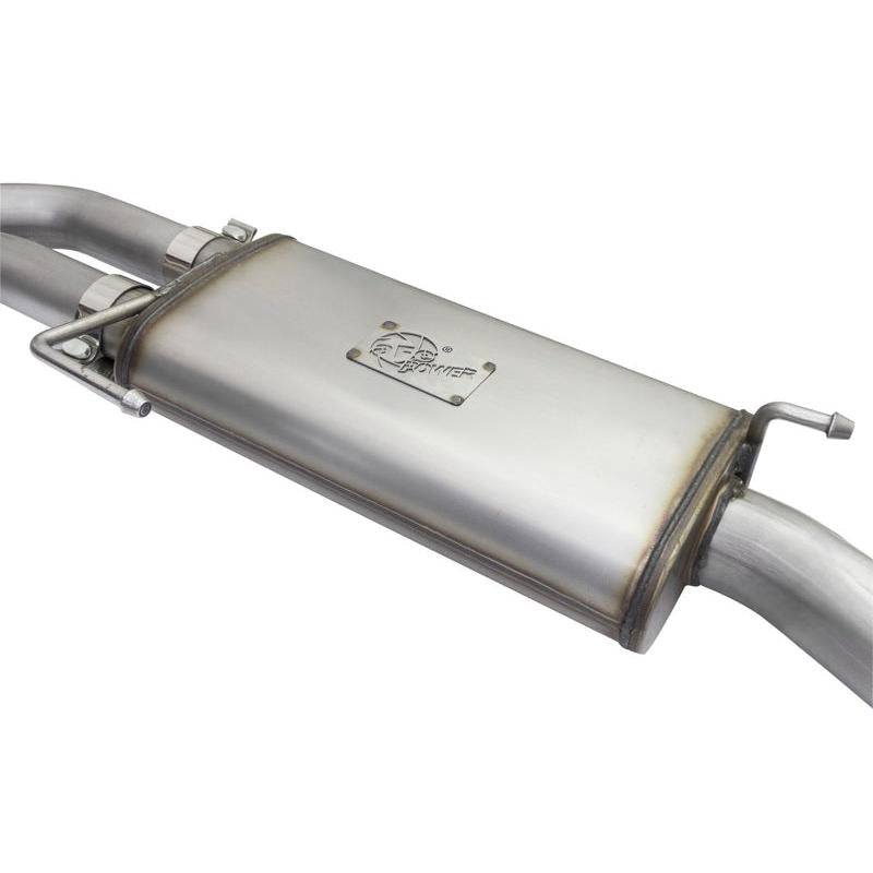 aFe Rebel Exhausts Cat-Back SS Ford F-150 04-08 V8 4.6/5.4L w/ Polished Tips-SR1 Performance