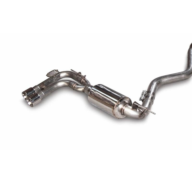 AWE Tuning BMW F3X N20/N26 328i/428i Touring Edition Exhaust Quad Outlet - 80mm Diamond Black Tips-SR1 Performance
