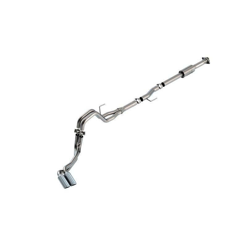 Borla F-150 2021 2.7L/3.5L 4dr CC SB EC STB Lari/King R/Plinum/LTD 3/2.25 DSE Cat-Back AK CHR Tips-SR1 Performance