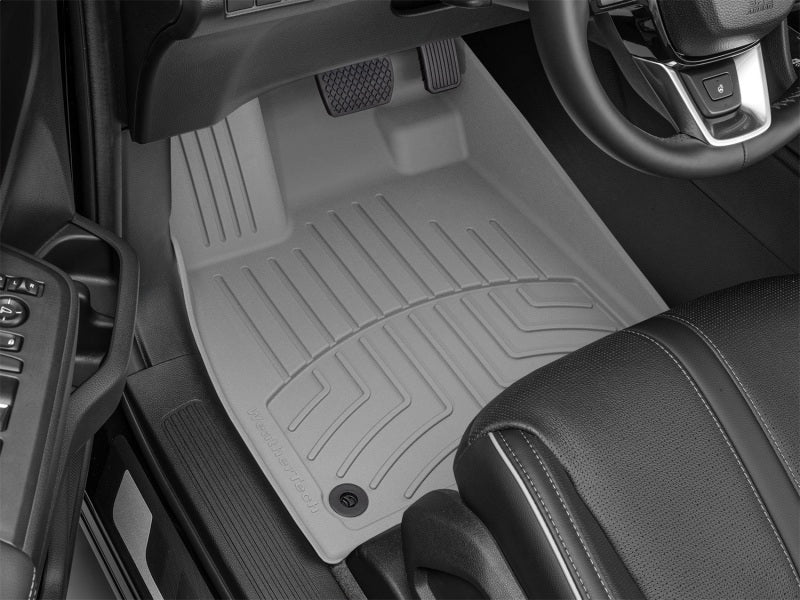 WeatherTech 23-24 Honda Pilot Front FloorLiner HP in Gray – Custom Fit All-Weather Protection