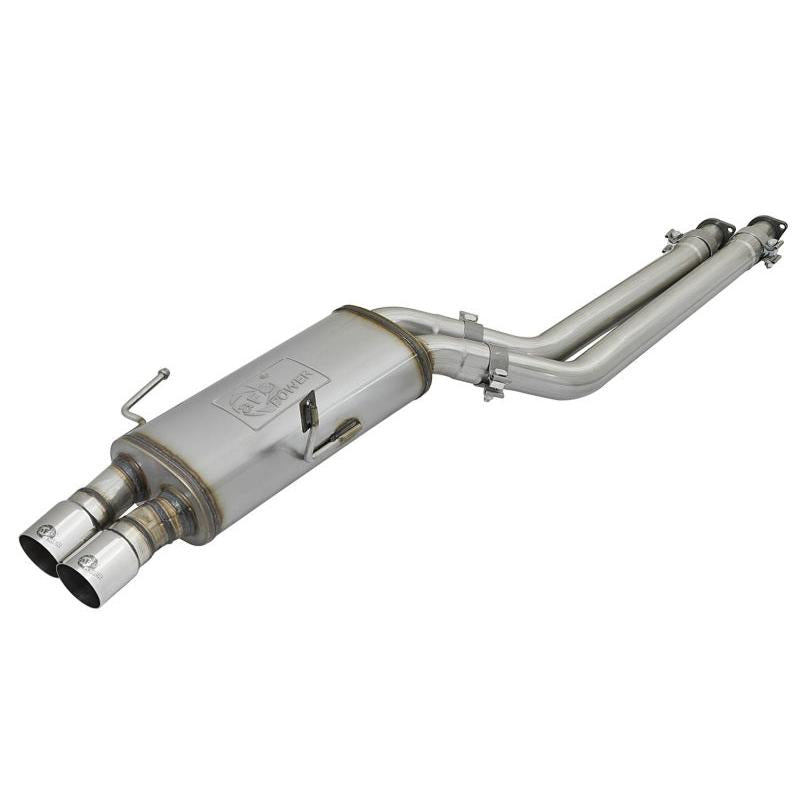 aFe MACHForce XP Exhausts 2.5in SS Cat-Back w/ Polished Tips 96-99 BMW M3 L6 3.2L-SR1 Performance