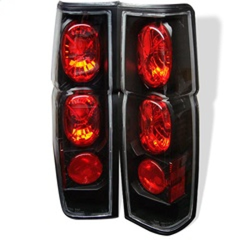 Spyder Nissan Hardbody 86-97 Euro Style Tail Lights Black ALT-YD-NH86-BK-SR1 Performance