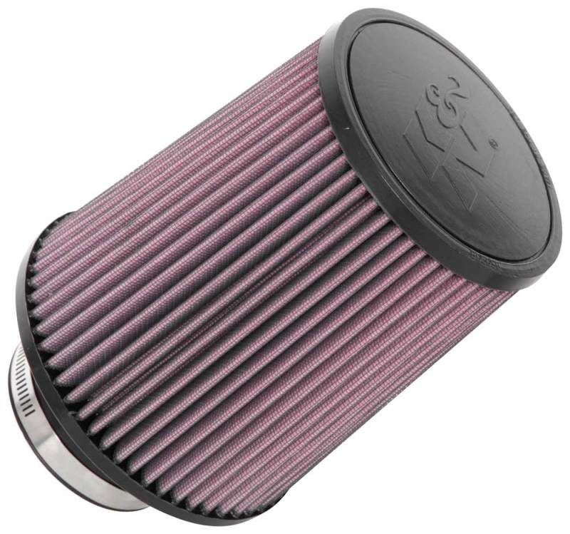 K&N Universal Clamp-On Air Filter 3-1/8in FLG / 6in B / 5in T / 7in H-SR1 Performance