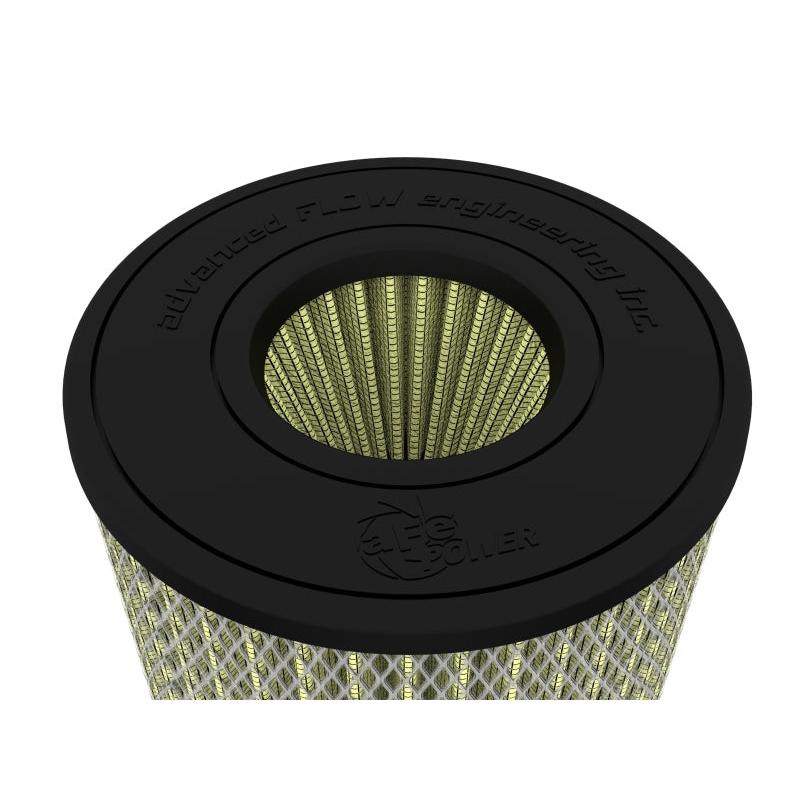 aFe Power Magnum FLOW Pro GUARD7 Air Filter 4 IN F x 6-1/2 IN B x 6-1/2 IN T (Inverted) x 8 IN H-SR1 Performance