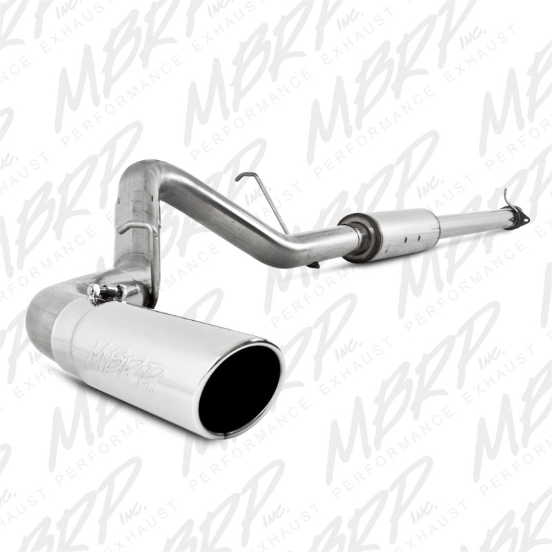 MBRP 11-19 Chevy/GMC 2500HD PU 6.0L V8 Single Side Exit T409 Cat Back Perf Exhaust-SR1 Performance