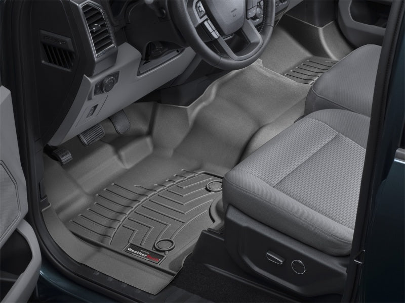 WeatherTech FloorLiner DigitalFit for Ford F-150 SuperCab 2015-2016, Front, Black