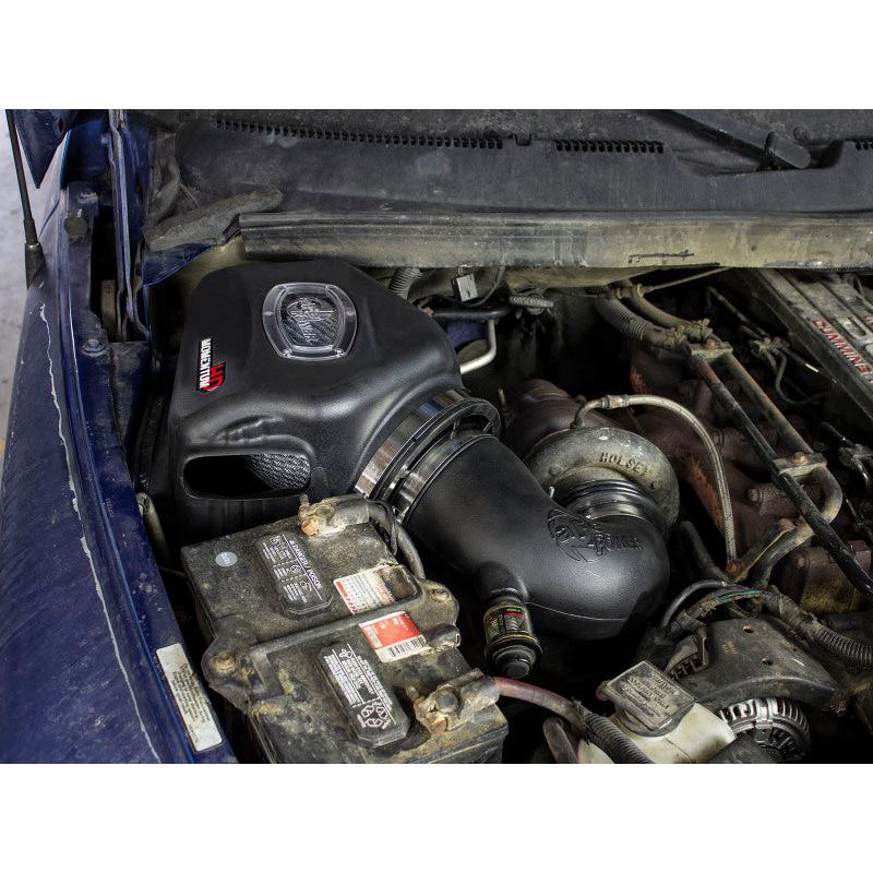 aFe Momentum HD Cold Air Intake System w/ Pro DRY S Filter Dodge Diesel Trucks 94-02 L6-5.9L (td)-SR1 Performance
