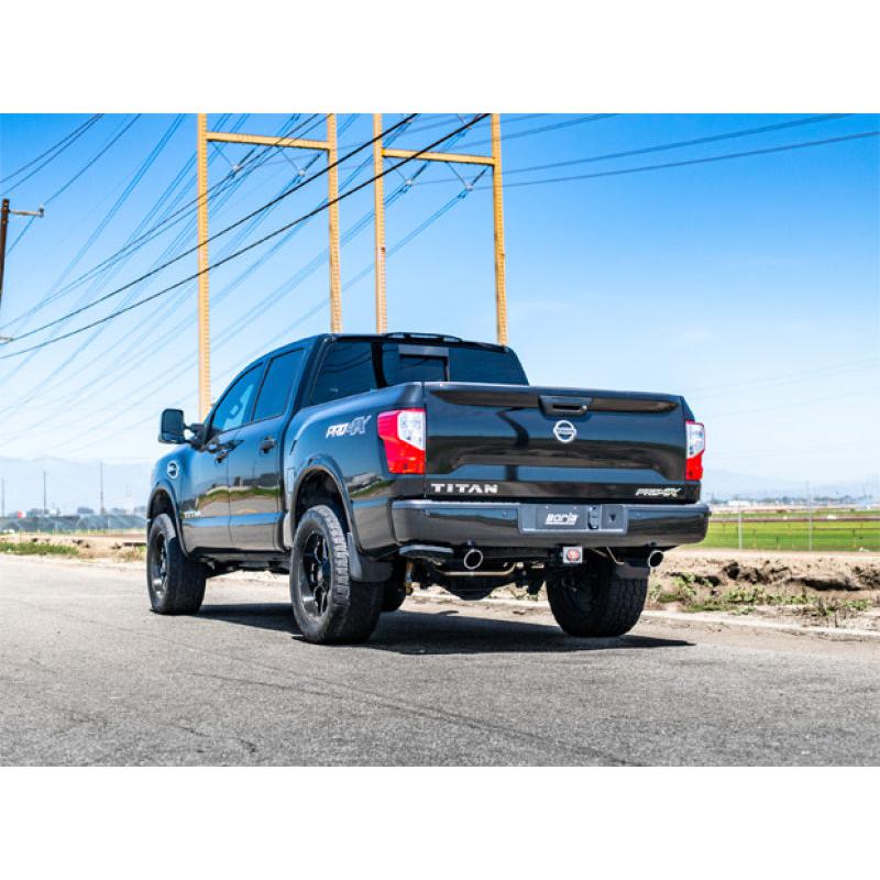 Borla 16-19 Nissan Titan 5.6L V8 2WD/4WD S-Type Catback Exhaust-SR1 Performance