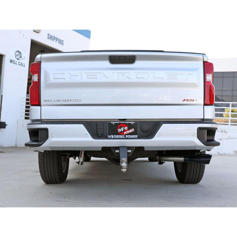 aFe Rebel XD Series 3 IN 304SS DPF-Back 23-24 GM Trucks L6-3.0L (td) LZ0- Dual Black Tip-SR1 Performance