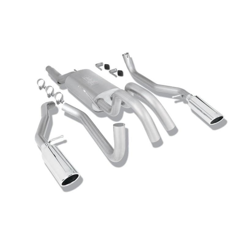 Borla 09 Ford F-150 Stainless Steel Touring Style Catback Exhaust-SR1 Performance