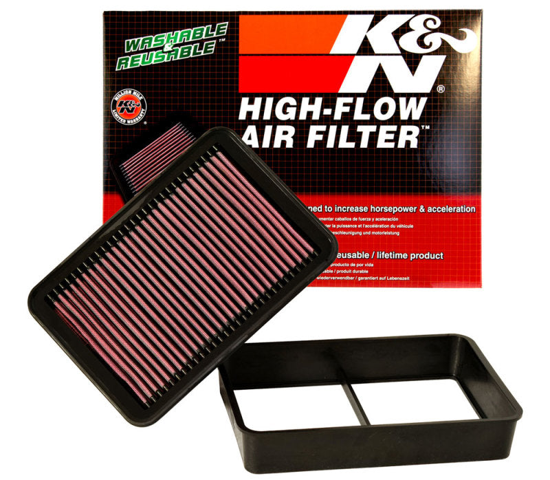 K&N 08-09 Evo X Drop In Air Filter-SR1 Performance