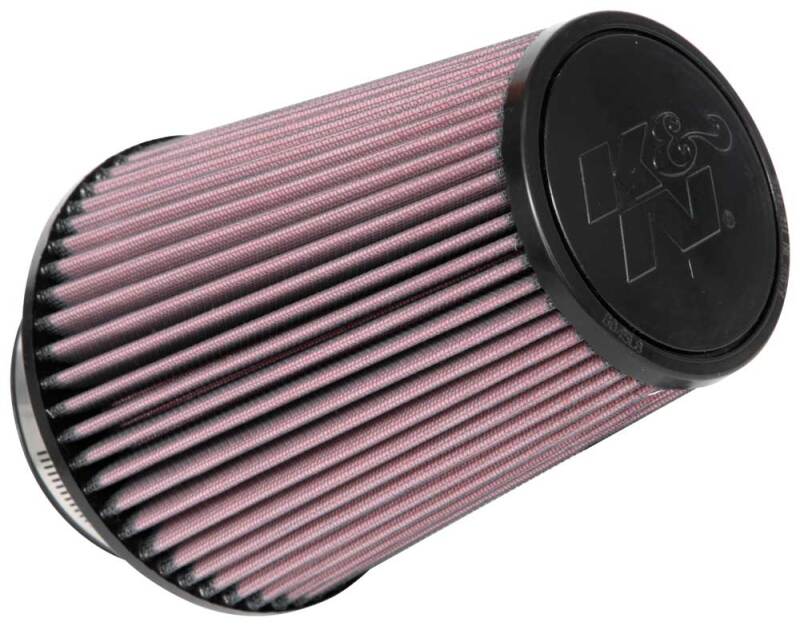 K&N Universal Clamp-On Air Filter 4in FLG / 6-1/2in B / 4-1/2in T / 8in H-SR1 Performance