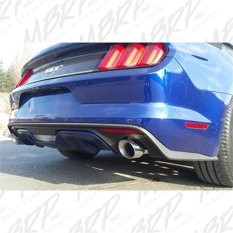 MBRP 2015-2017 Ford Mustang GT 5.0 2-1/2in Axle Back Kit 304 - 4in OD Tips Included-SR1 Performance