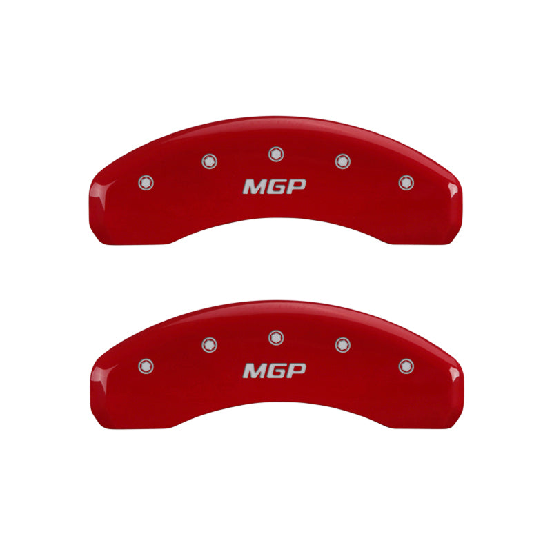 MGP 4 Caliper Covers for Lincoln MKX * Yellow Finish with Engraved MGP Logo, Front & Rear