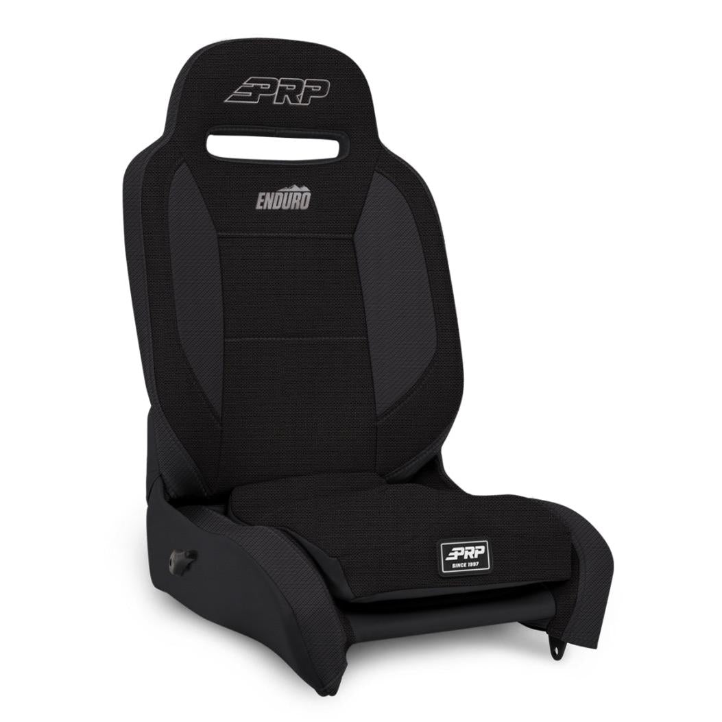 PRP Enduro Elite Reclining Suspension Seat (Driver Side) - All Black-SR1 Performance