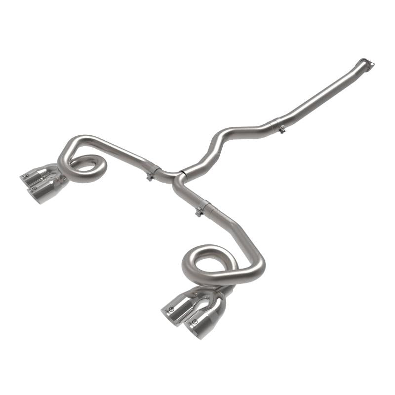 aFe POWER Takeda 3in to 2-1/2in 304 SS Cat-Back Exhaust w/ Polished Tips 22-23 Subaru WRX H4-2.4L(t)-SR1 Performance