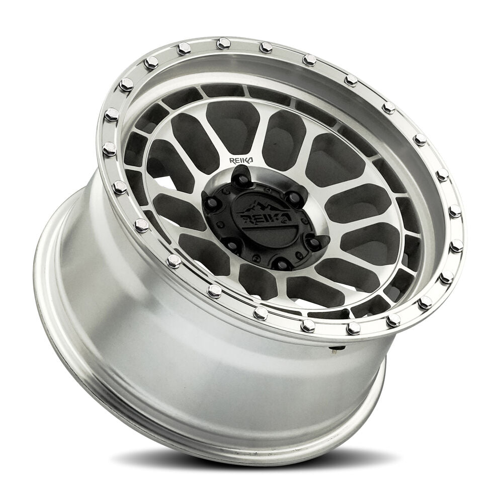 R Rambler Machined Clear 17x9