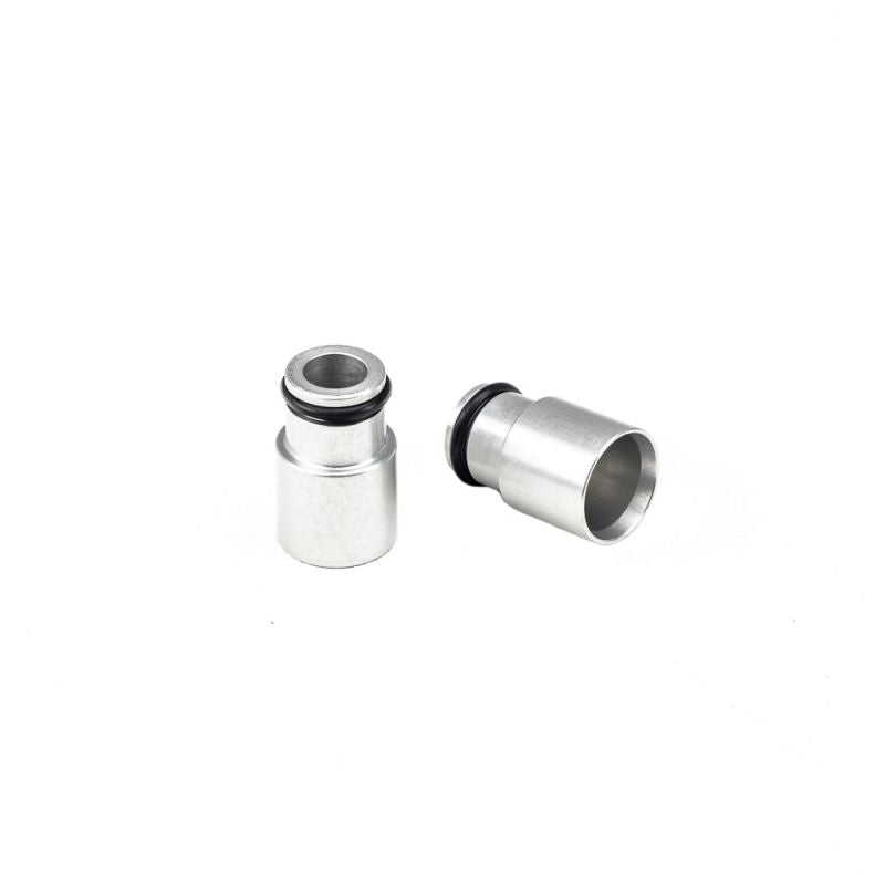 Injector Dynamics +12mm Clear Anodize Bottom Adapter 14mm Lower O-Ring-SR1 Performance