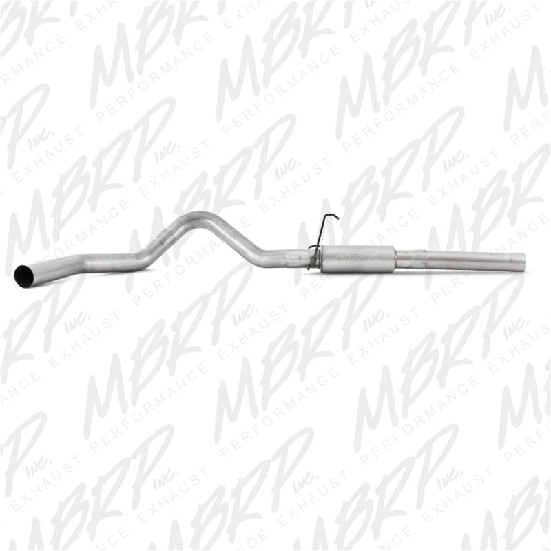 MBRP 2004.5-2007 Dodge 2500/3500 Cummins 600/610 Cat Back P Series Exhaust System-SR1 Performance