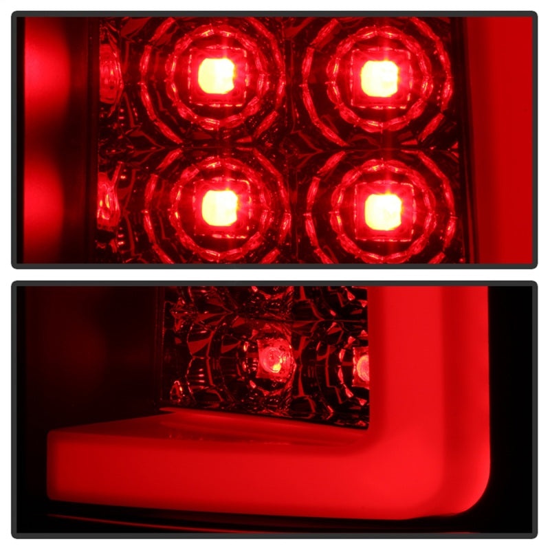 Spyder 07-13 Silverado (Will Not Work w/2010 921 Bulb)V3 Tail Lights Blk Smk ALT-YD-CS07V3-LBLED-BSM-SR1 Performance