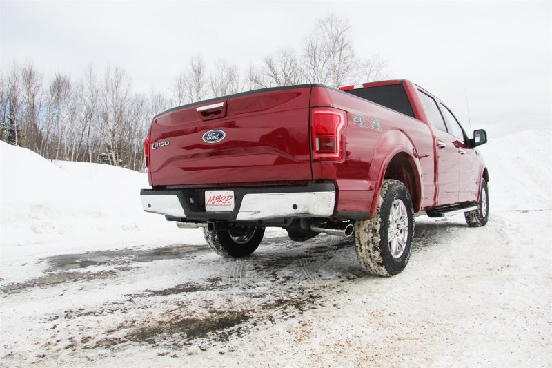 MBRP 2015 Ford F-150 5.0L 3in Cat Back Dual Split Side Exit AL Exhaust System-SR1 Performance