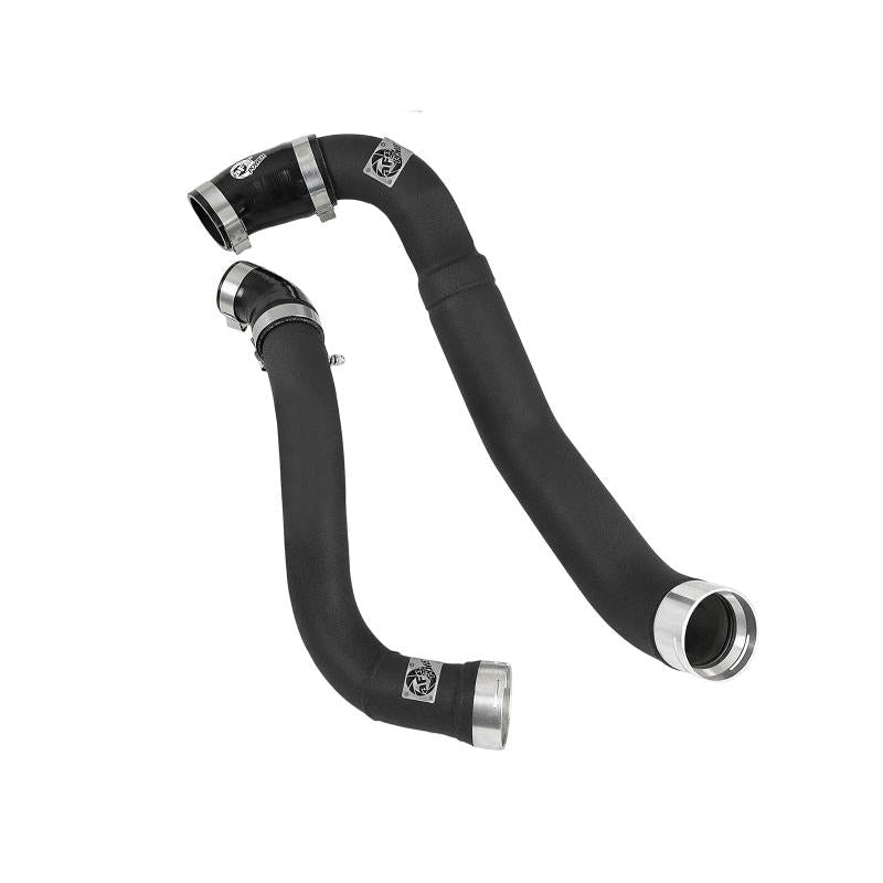 aFe Bladerunner 3.5in-3in Intercooler Cold Side Tube Black - 18-19 Ford F-150 V6-3.0L (td)-SR1 Performance