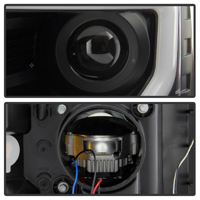 Spyder Ford F150 13-14 Xenon Model Only Light Bar Projector Headlights Black PRO-YD-FF15013PL-BK-SR1 Performance