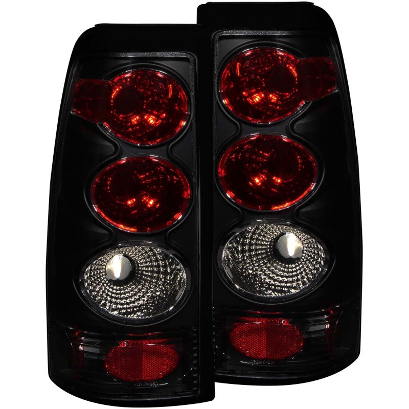 ANZO 1999-2002 Chevrolet Silverado 1500 Taillights Dark Smoke-SR1 Performance