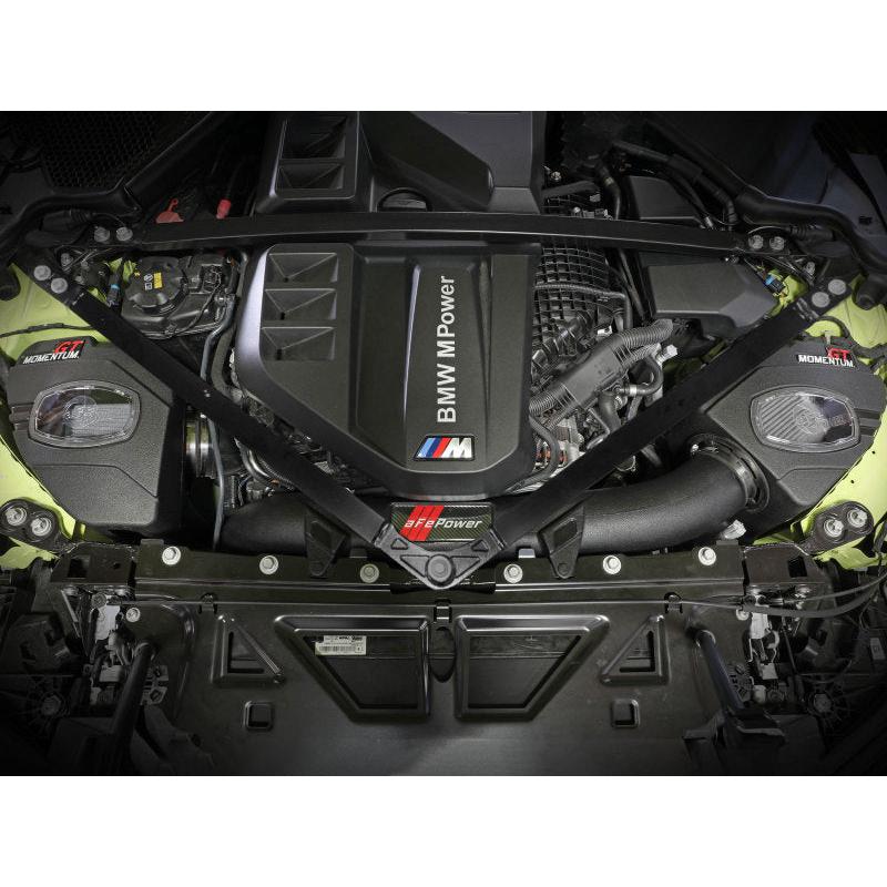 aFe 21-22 BMW M3/M4 (G80/82/83) L6-3.0L (tt) Momentum GT Cold Air Intake System w/ Pro DRY S Filter-SR1 Performance