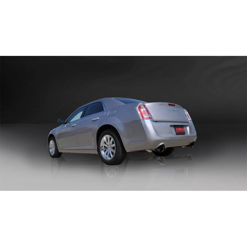 Corsa 11-14 Chrysler 300 R/T 5.7L V8 Black Sport Cat-Back Exhaust-SR1 Performance