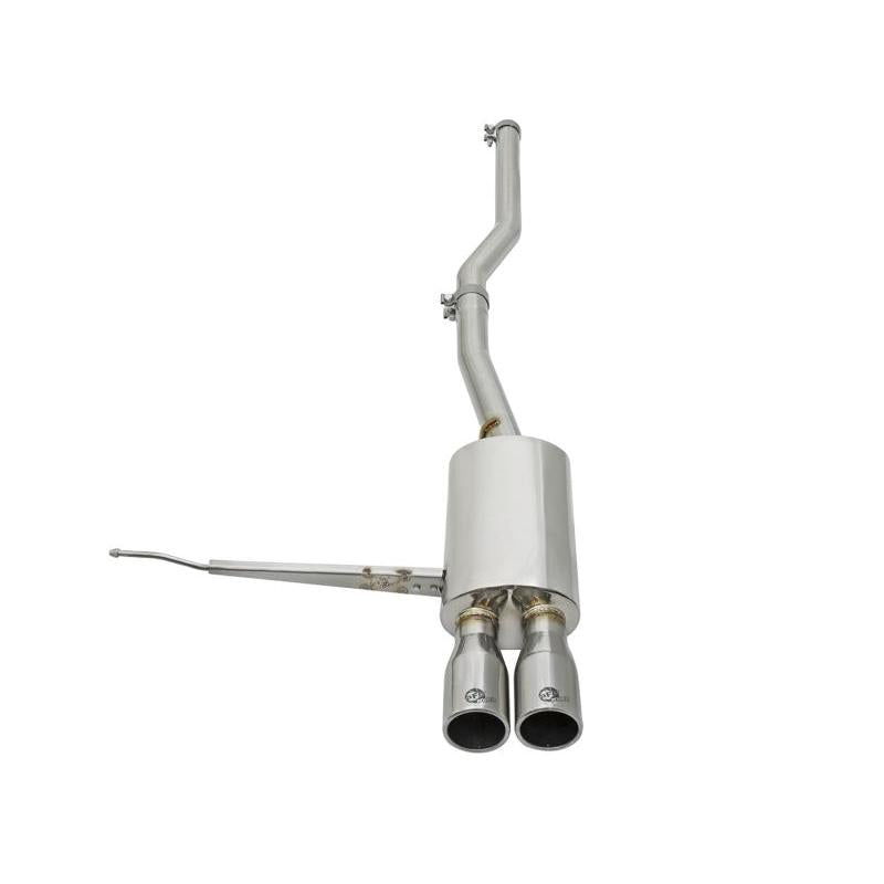 aFe MACHForce XP Exhausts Cat-Back SS-304 14-17 Mini Cooper S Hardtop 2-Door w/ Polished Tips-SR1 Performance