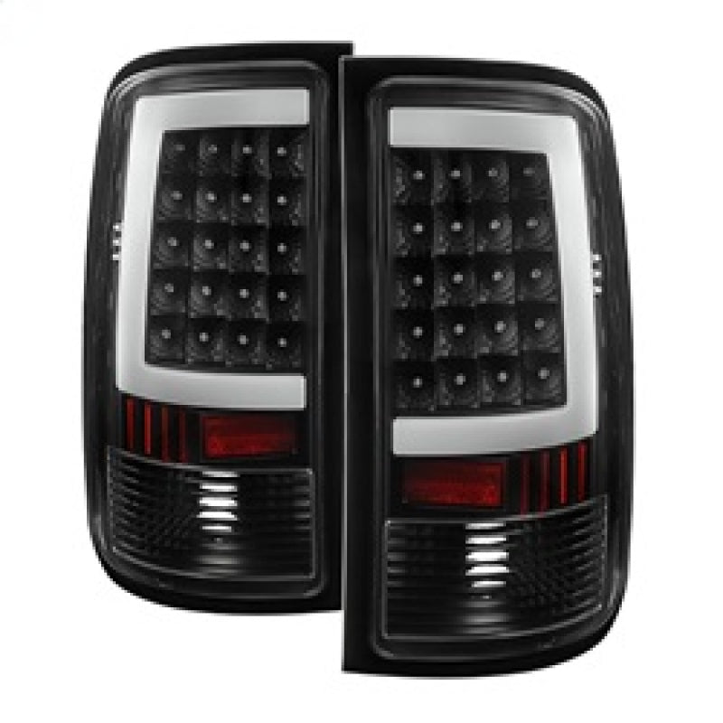 Xtune GMC Sierra 07-13 LED Tail Lights Black ALT-ON-GS07-G2-LED-BK-SR1 Performance