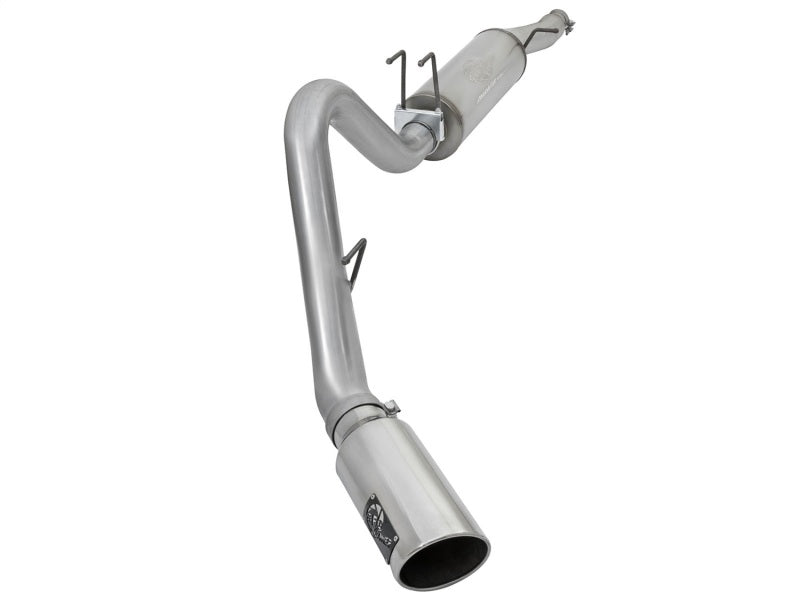 aFe MACHForce XP 2017 Ford SuperDuty F-250/F-350 V8 6.2L CC/LB Cat-Back SS 4in. Exhaust System-SR1 Performance