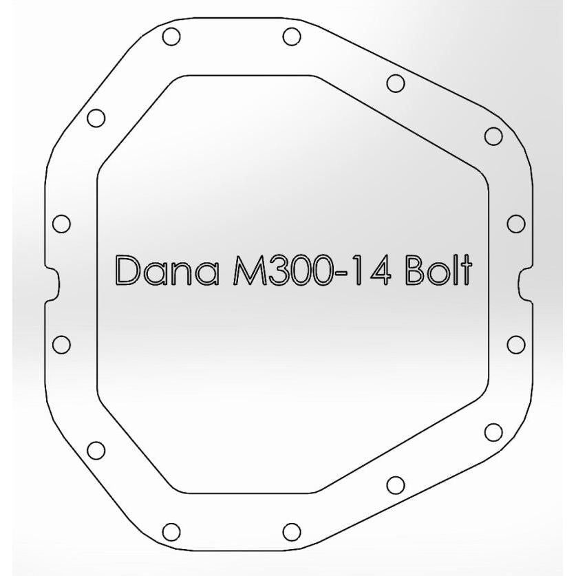 aFe Power Rear Diff Cover Raw Finish 2017 Ford F-350/F-450 V8 6.7L (td) Dana M300-14 (Dually)-SR1 Performance