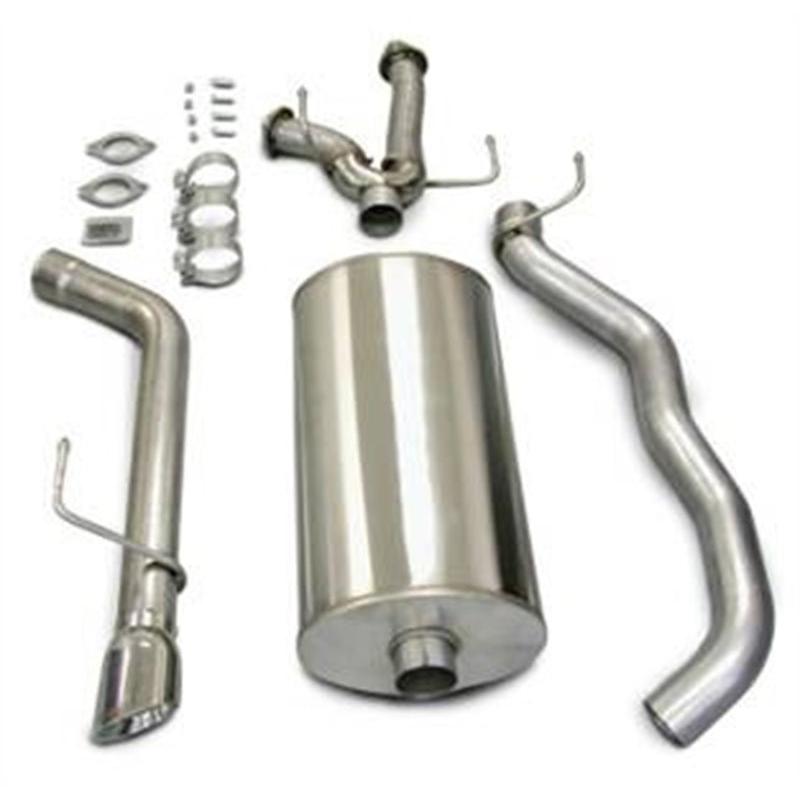 Corsa 2008-2017 Toyota Sequoia 5.7L V8 Polished Touring Cat-Back Exhaust-SR1 Performance