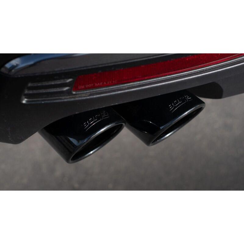 Borla 21-22 Chevrolet Tahoe 5.3L V8 2/4WD 4DR 3in/2.75in Touring Cat-Back Exhaust -Black Chrome Tips-SR1 Performance