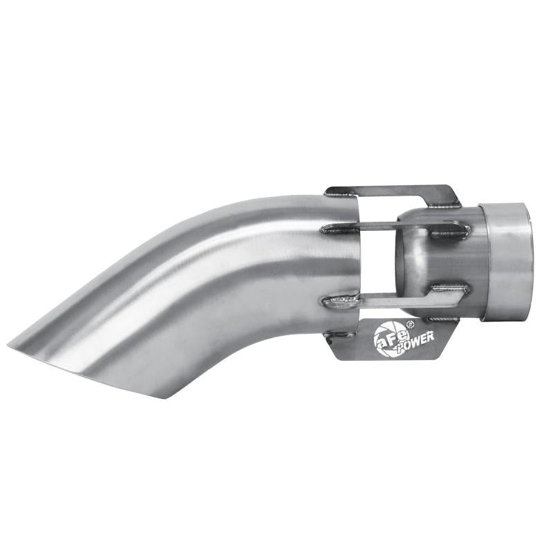 aFe MACH Force-Xp 304 Stainless Steel Clamp-on Exhaust Tip Brushed-SR1 Performance
