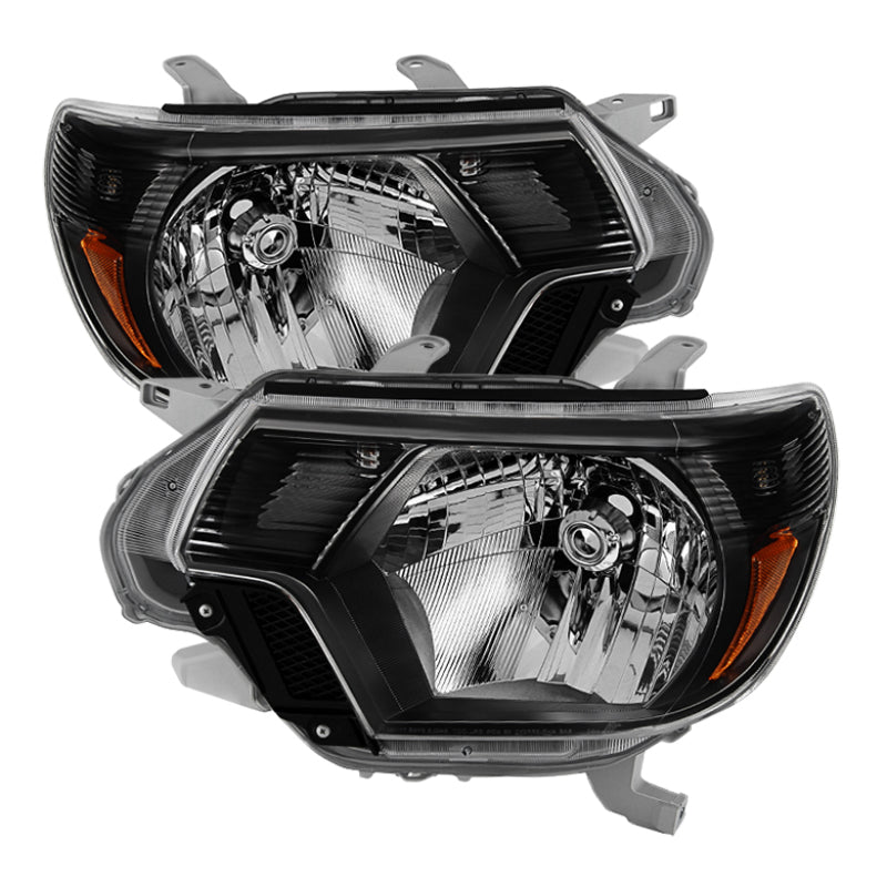 Xtune Toyota Tacoma 2012-2015 OEM Style Headlights Black HD-JH-TTA12-AM-BK-SR1 Performance