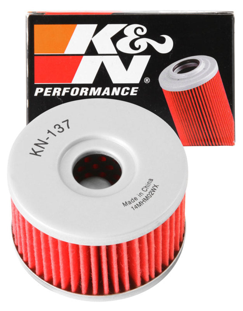 K&N Suzuki 2.375in OD x 1.469in H Oil Filter-SR1 Performance