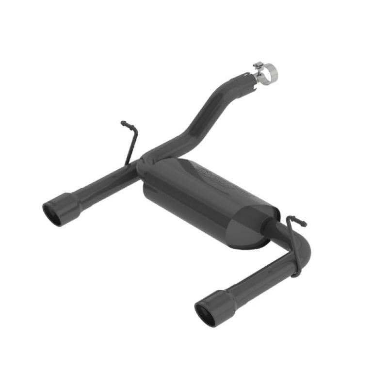 Borla 2018 Jeep Wrangler JL/JLU 3.6L 2DR/4DR Touring SS Axle Back Black Coated Exhaust w/3.5in Tips-SR1 Performance
