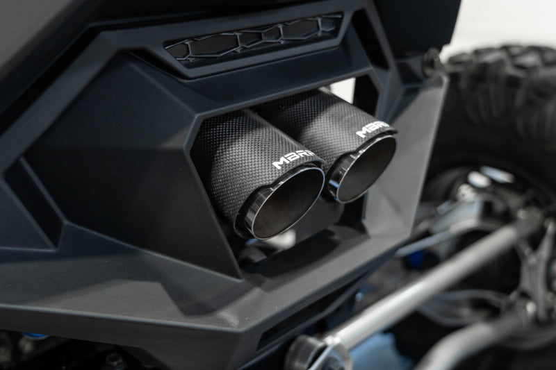 MBRP 22-23 Polaris RZR Pro R Single Slip-on Dual Outlet Performance Series-SR1 Performance